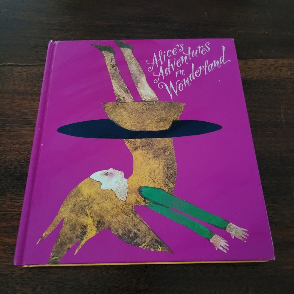 ALICE'S ADVENTURES IN WONDERLAND By Lewis Carroll Hardcover Deloss McGraw Art